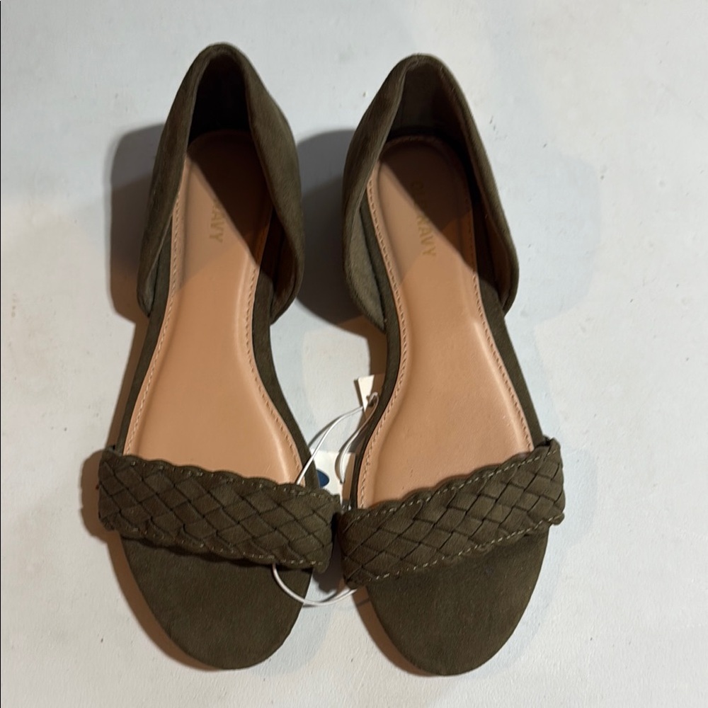 Old Navy Olive Green Flats
